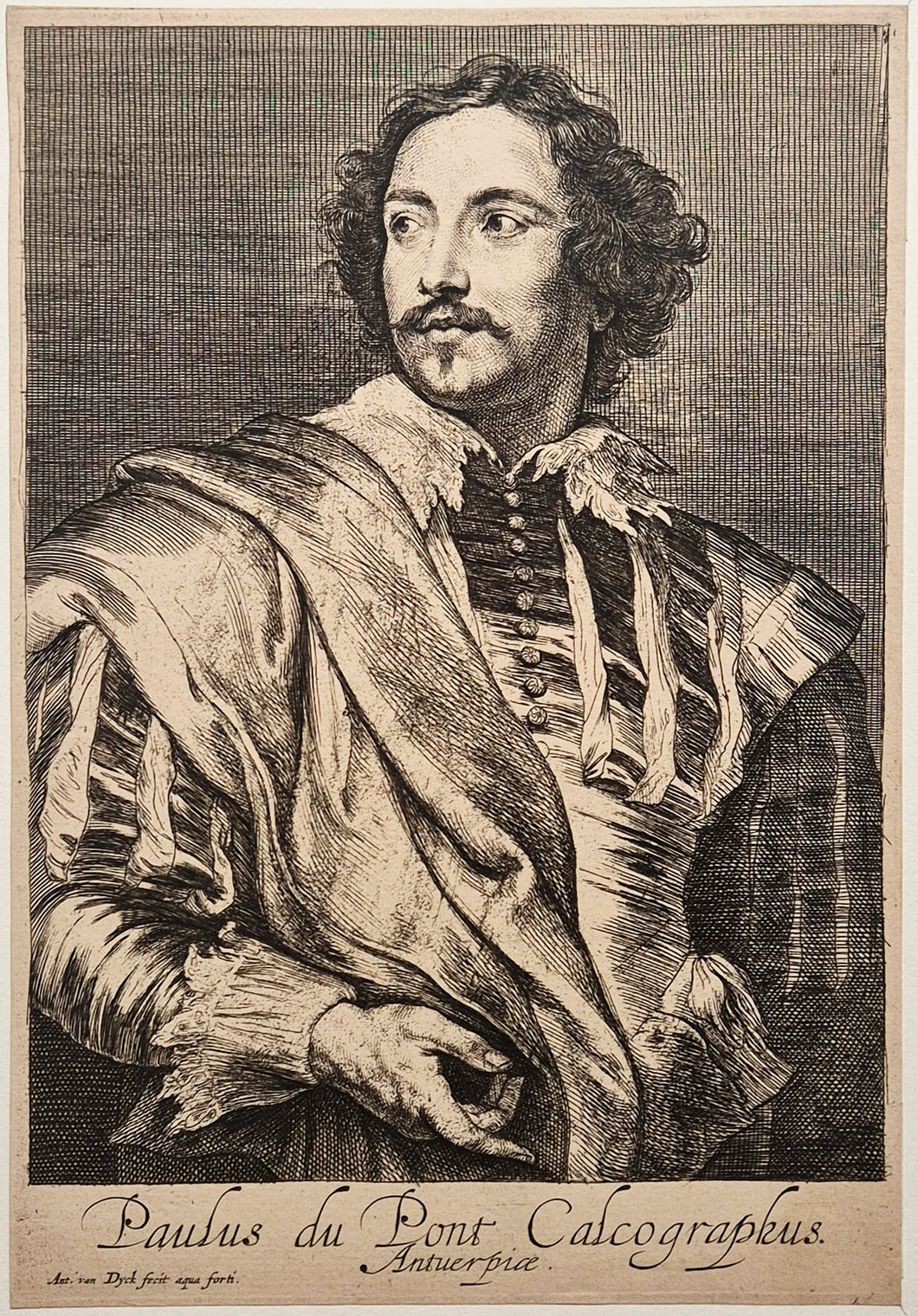 Paul Pontius, graveur. Van Dyck.