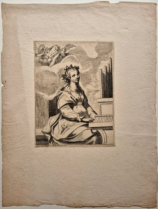 Sainte-Cécile. Vouet.