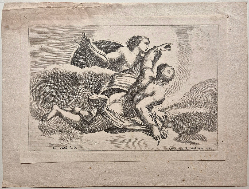 Apollon enlève Hyacinthe. Belly.