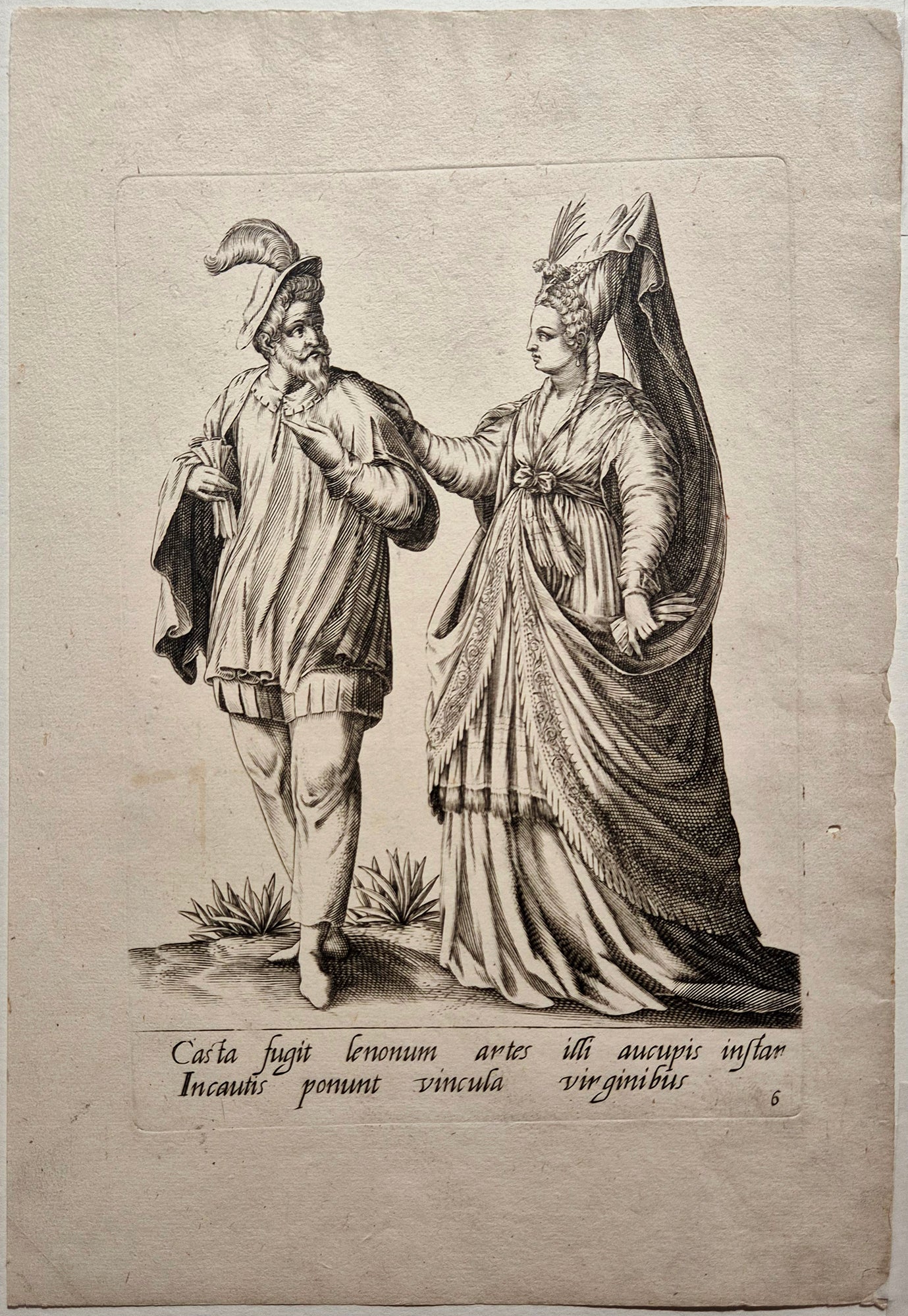 [Mascarades 6]. Boissard.