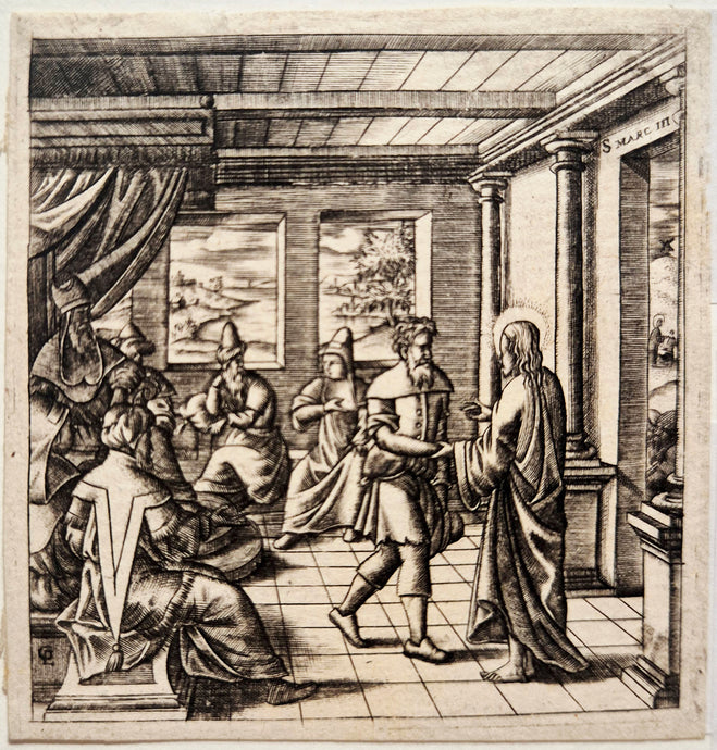 Guérison de la main sèche. Gaultier.