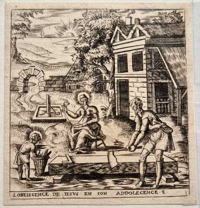 L'obéissance de Jésus en son adolescence. Gaultier.