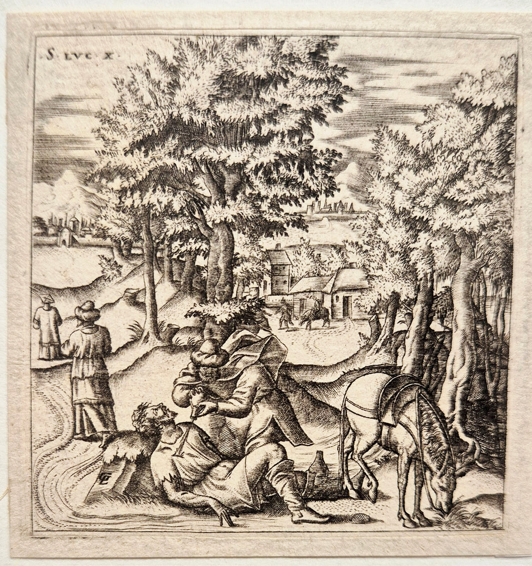 Le bon Samaritain. Gaultier.