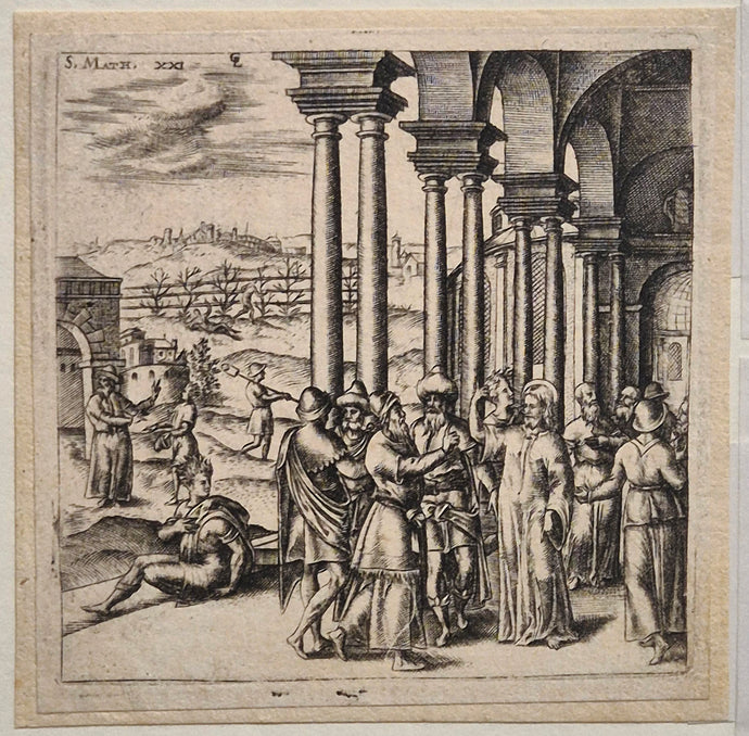 Jésus et les princes des prêtres. Gaultier.