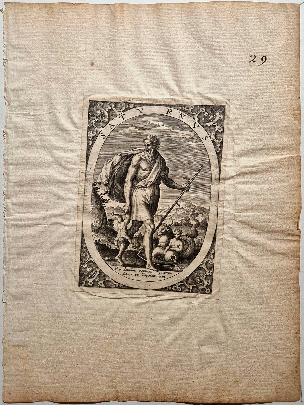 Saturnus. De Jode.