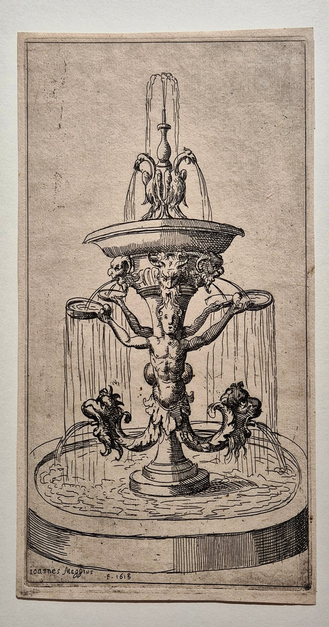 [Projet de fontaine]. MAGGI.