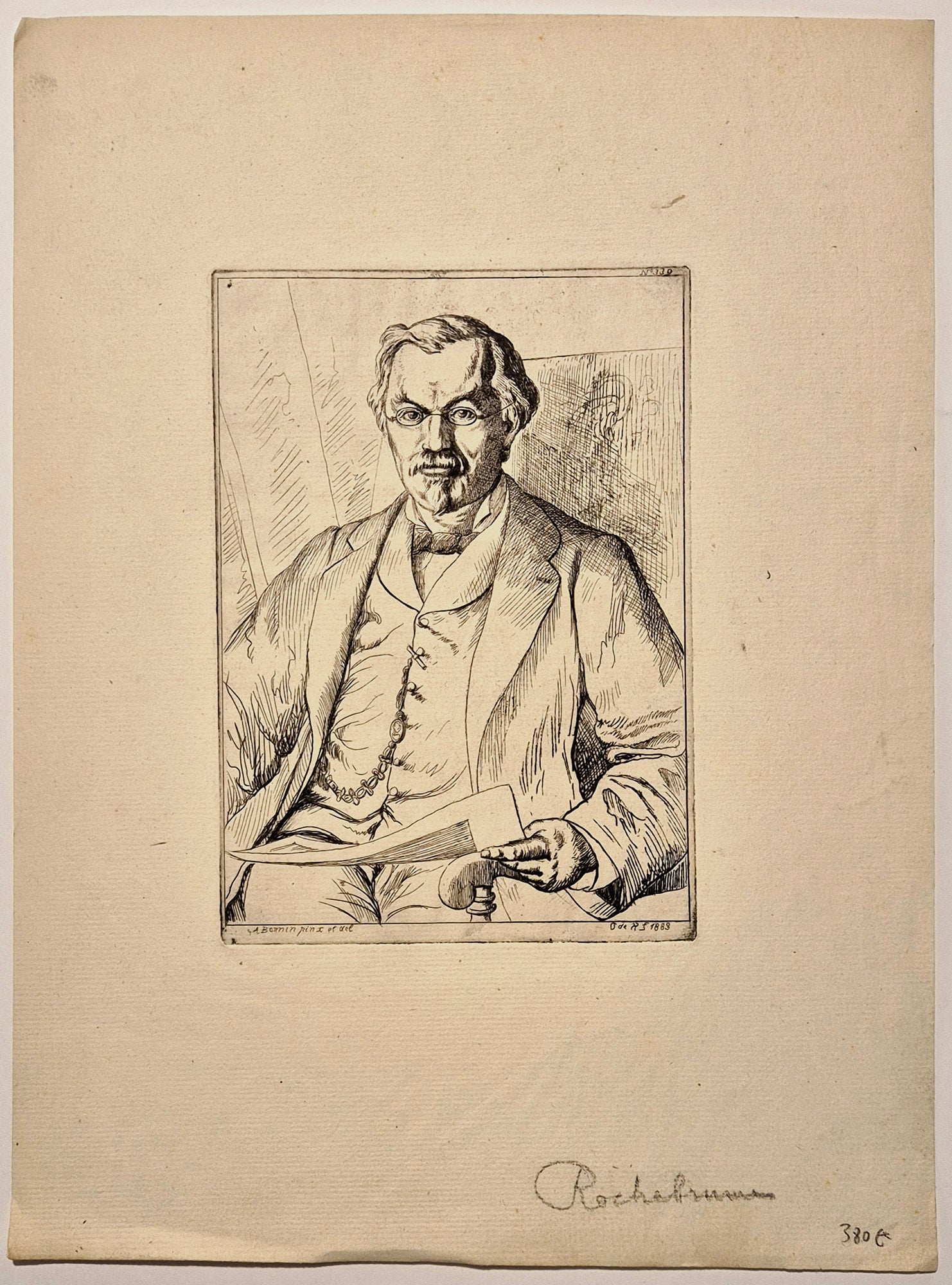 Autoportrait. 1883.