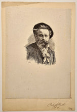 Charger l'image dans la galerie, Portrait de François Chifflart (1825-1901). 1880.

