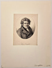 Charger l'image dans la galerie, Portrait de Aloys Senefelder (1782-1834). Vers 1820.
