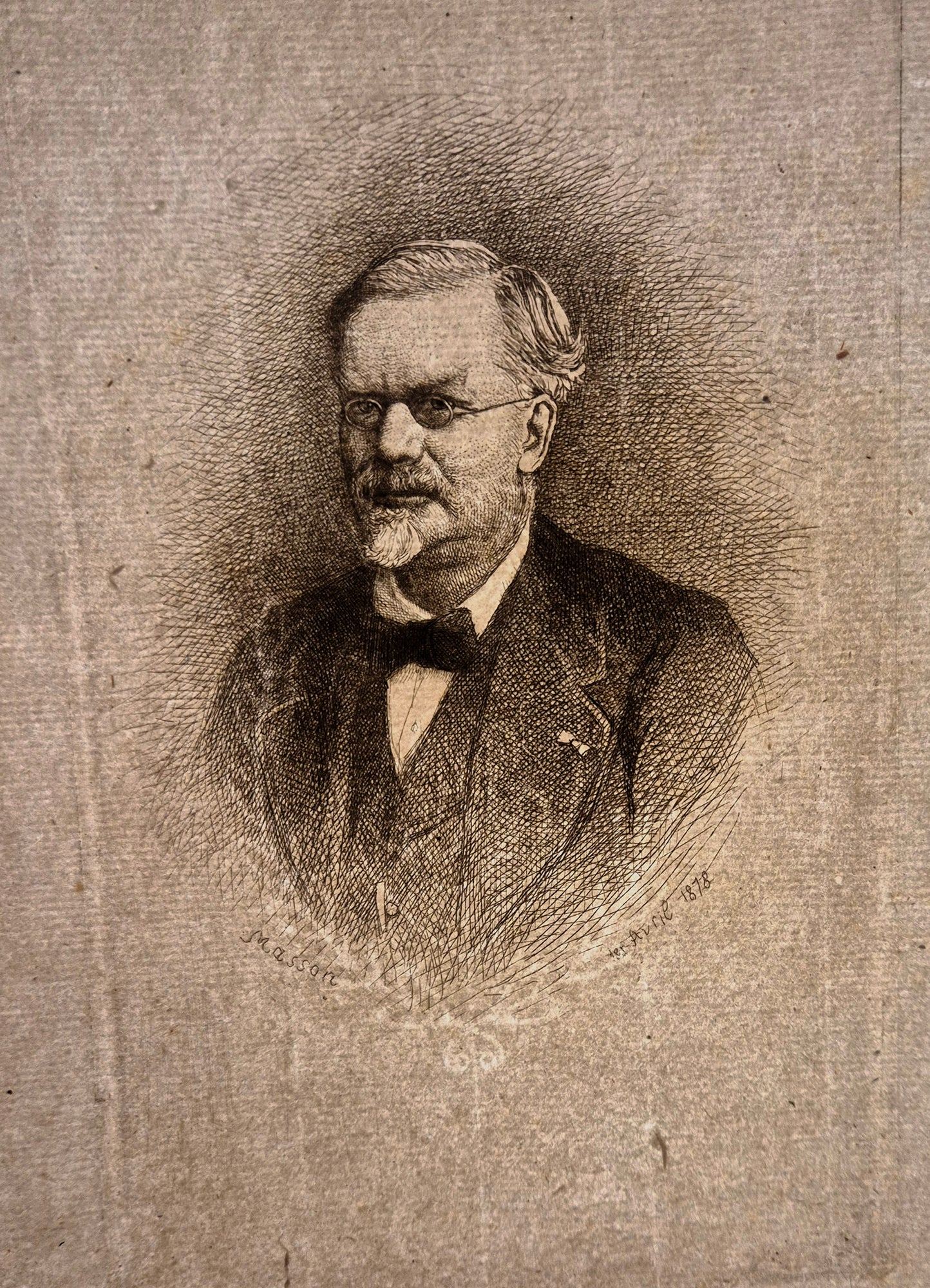 Portrait d'Octave Rochebrune. 1878.