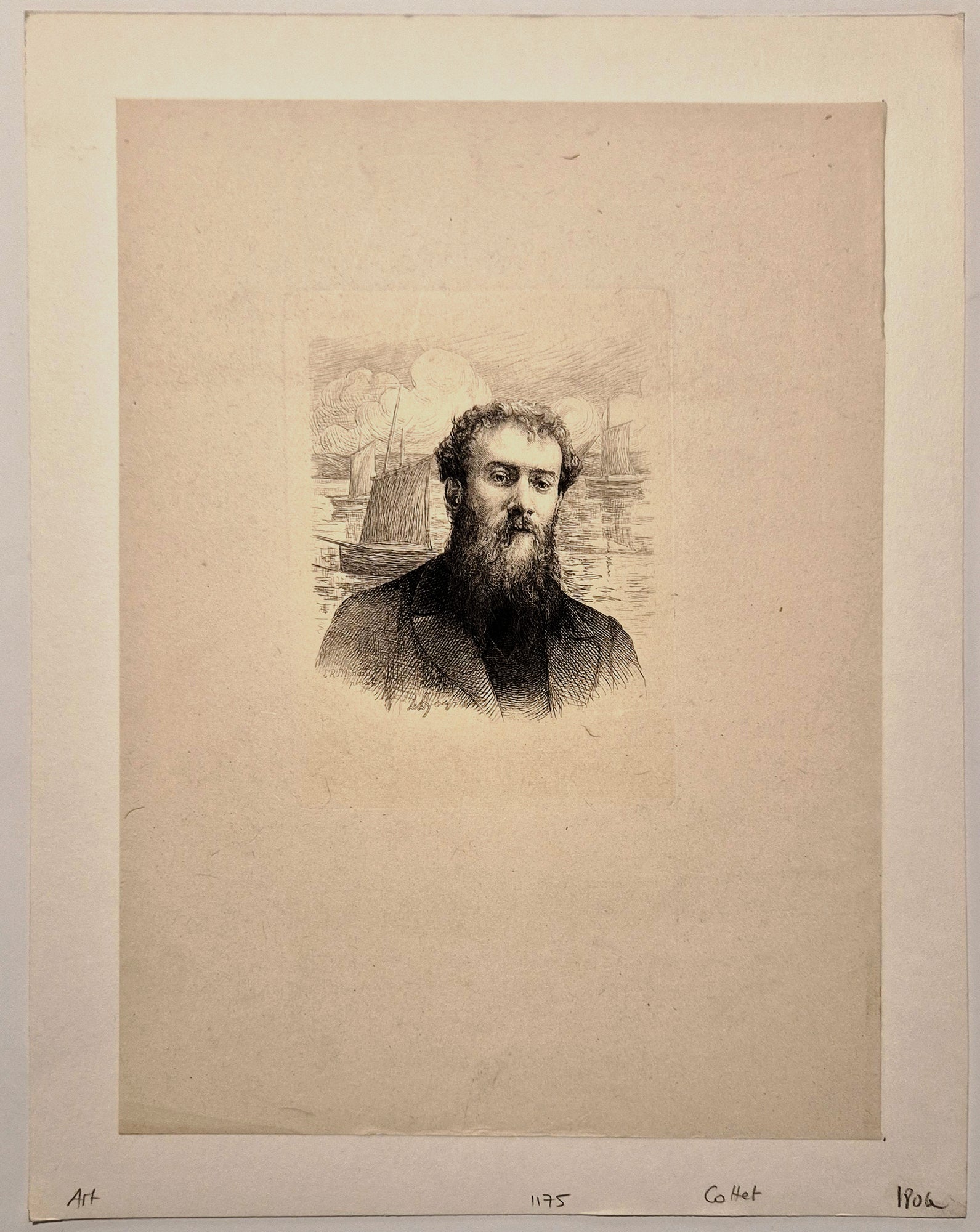 Portrait de Charles Cottet.