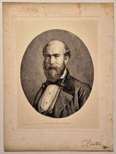 Charger l'image dans la galerie, Portrait de Martin Riester, graveur d'ornements.
