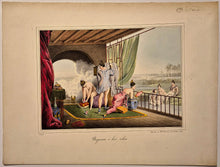 Charger l'image dans la galerie, Baigneuses à leur toilette. 1825.
