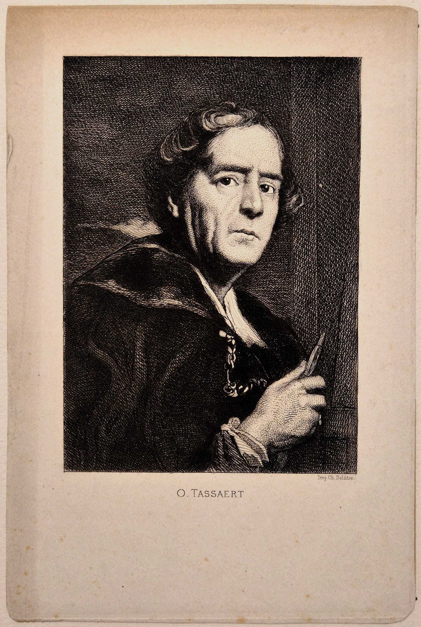 Autoportrait de l'artiste. 1854.