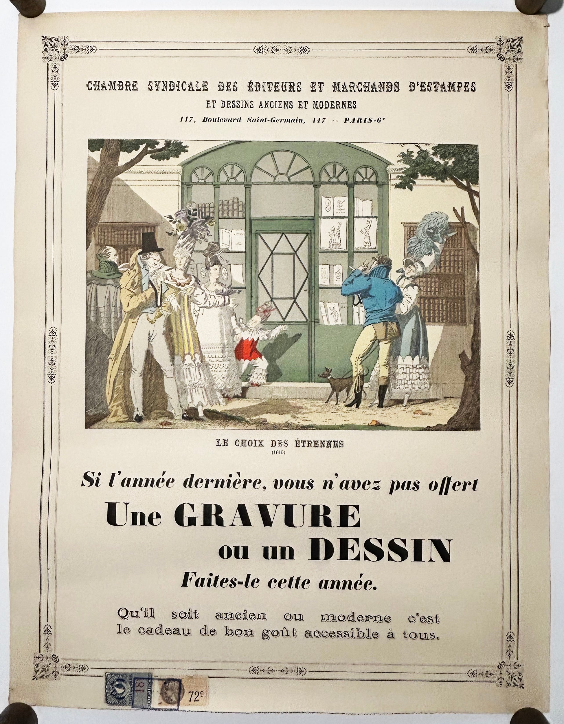 Affiche publicitaire 