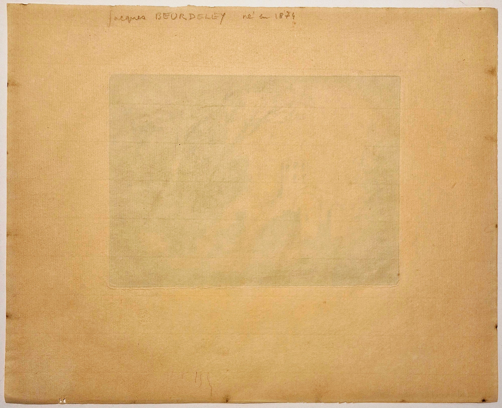 Chapelle des Aliscamps, Arles (13 Bouches-du-Rhône). 1921.