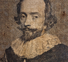 Charger l'image dans la galerie, Portrait d'Antoine Van Opstal, peintre à la cour de l'archiduc. 1640.

