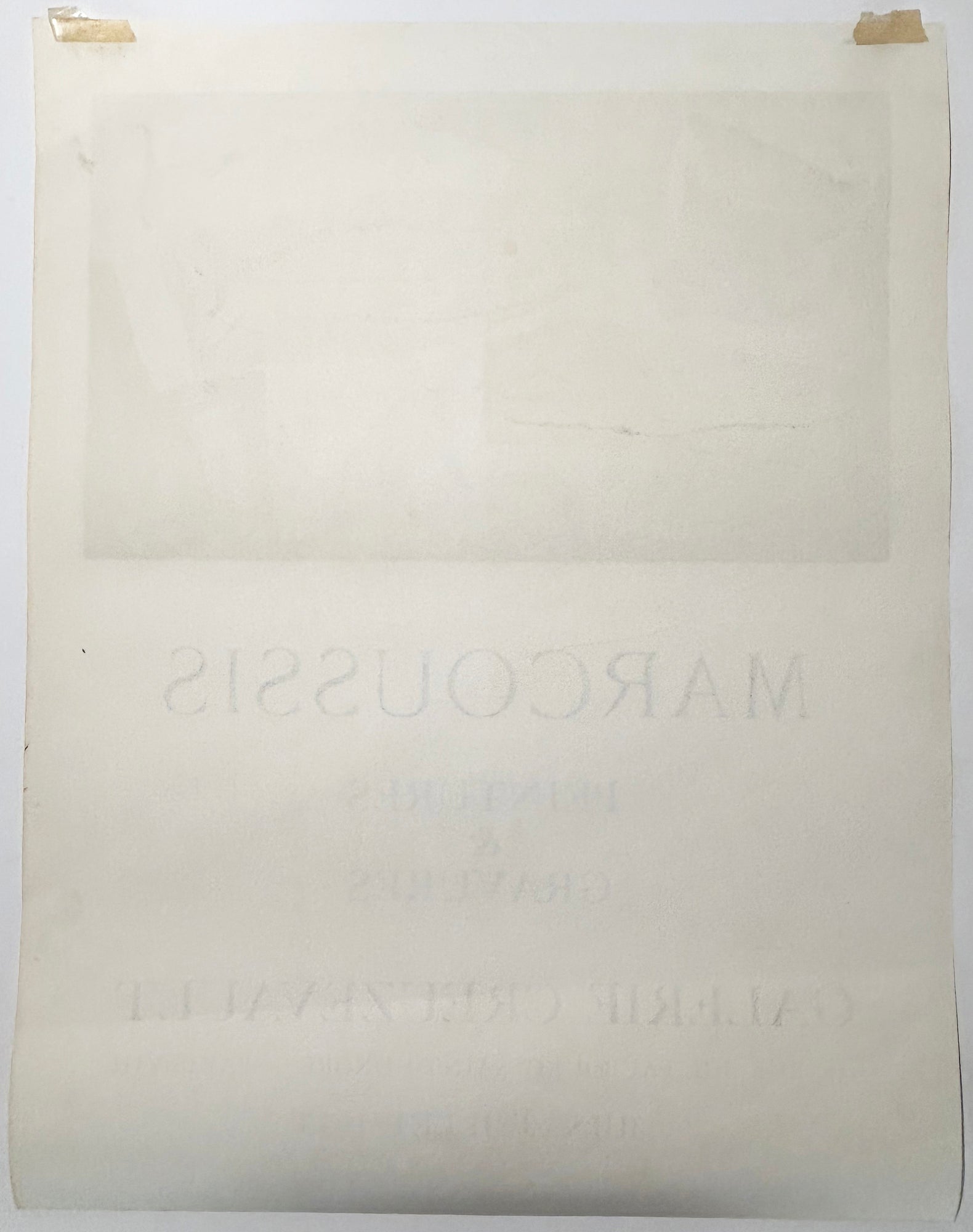 Affiche d'exposition 