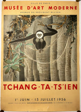 Charger l'image dans la galerie, Affiche d'exposition "Tchang-Ta-Ts'ien" au musée d'art moderne de Paris. 1956.
