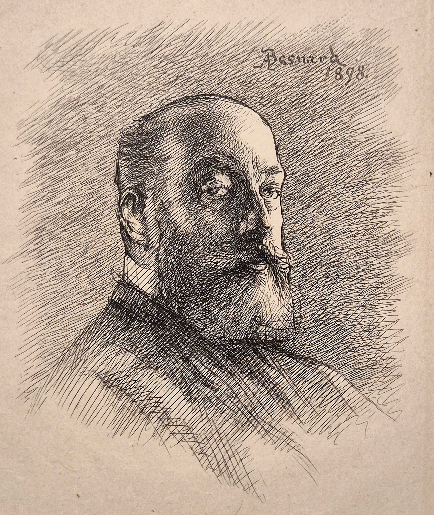 Portrait de Albert Besnard. 1898.