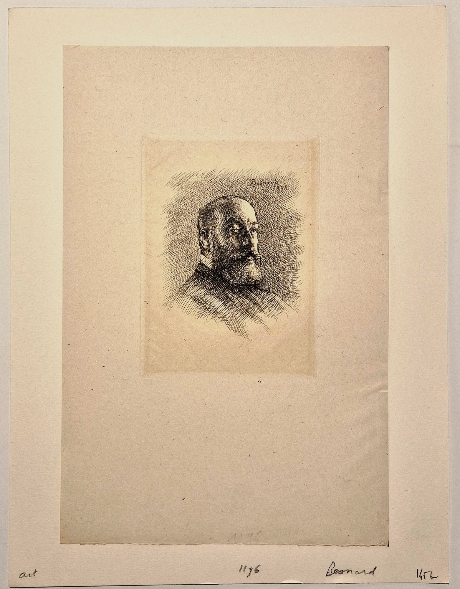 Portrait de Albert Besnard. 1898.