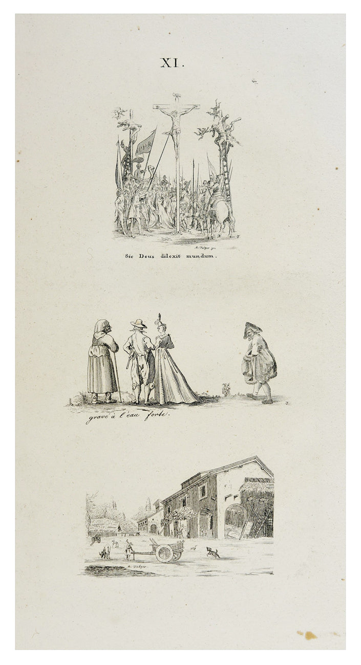 COLLECTION de plusieurs essais en DESSINS ET GRAVURES pour servir de Supplément à l’Instruction pratique DE LA LITHOGRAPHIE par Aloys Senefelder.[s. l.] 1819 [s. n.].