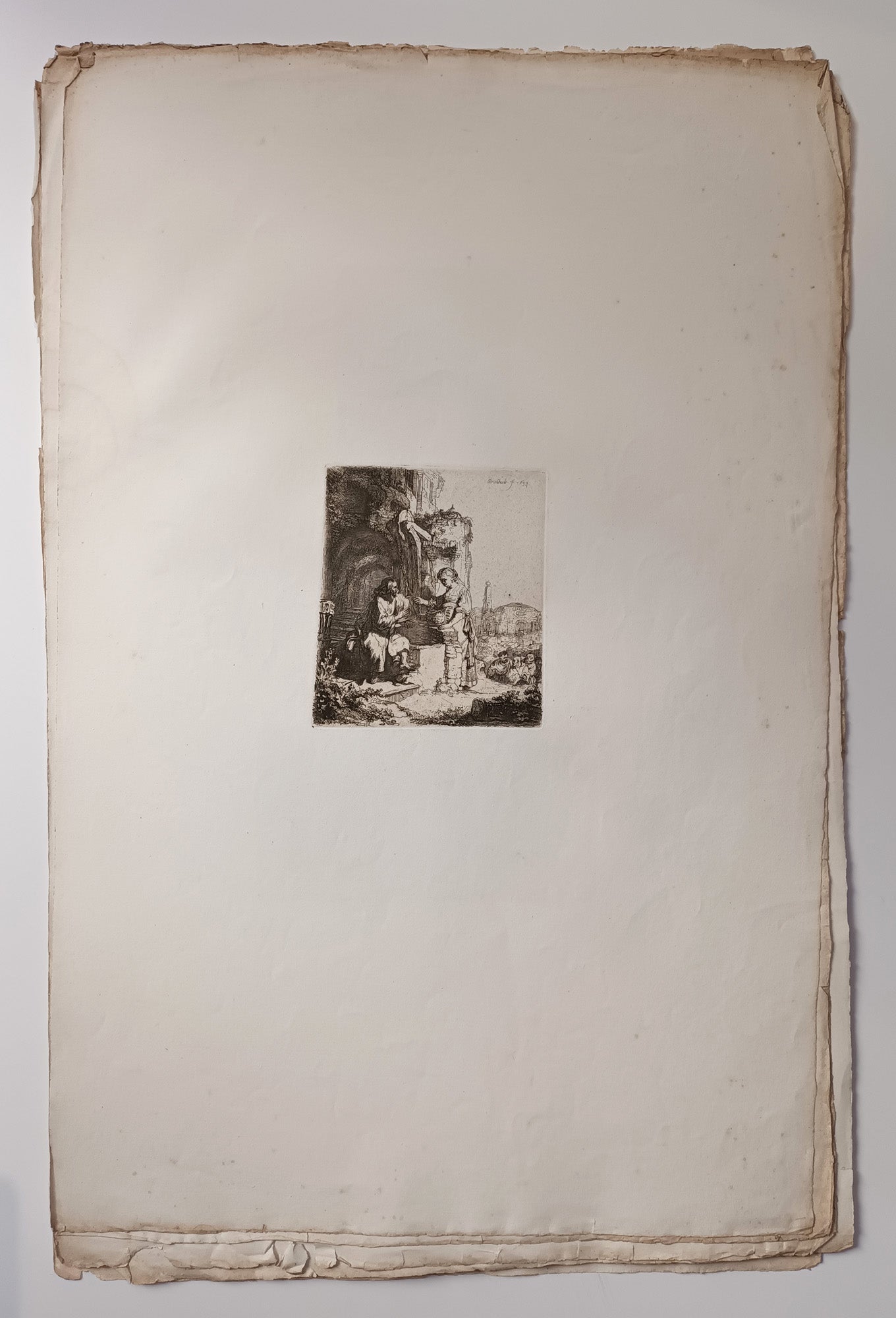 RARE ALBUM D'EAUX-FORTES DE REMBRANDT - Rembrandt, sa vie et ses œuvres. Paris, Ferdinand Sartorius éditeur, s.d. [vers 1843-1846].