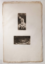 Charger l&#39;image dans la galerie, RARE ALBUM D&#39;EAUX-FORTES DE REMBRANDT - Rembrandt, sa vie et ses œuvres. Paris, Ferdinand Sartorius éditeur, s.d. [vers 1843-1846].
