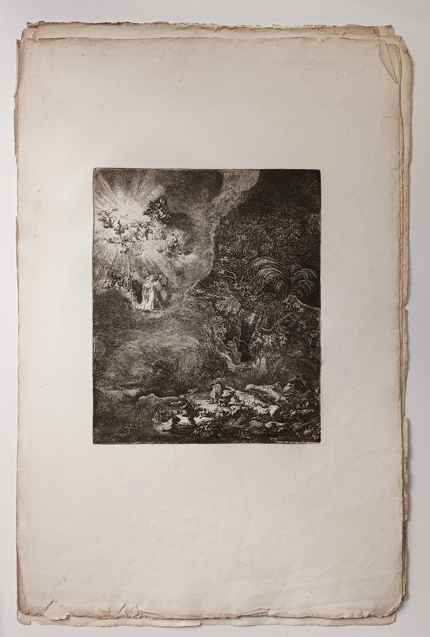 RARE ALBUM D'EAUX-FORTES DE REMBRANDT - Rembrandt, sa vie et ses œuvres. Paris, Ferdinand Sartorius éditeur, s.d. [vers 1843-1846].