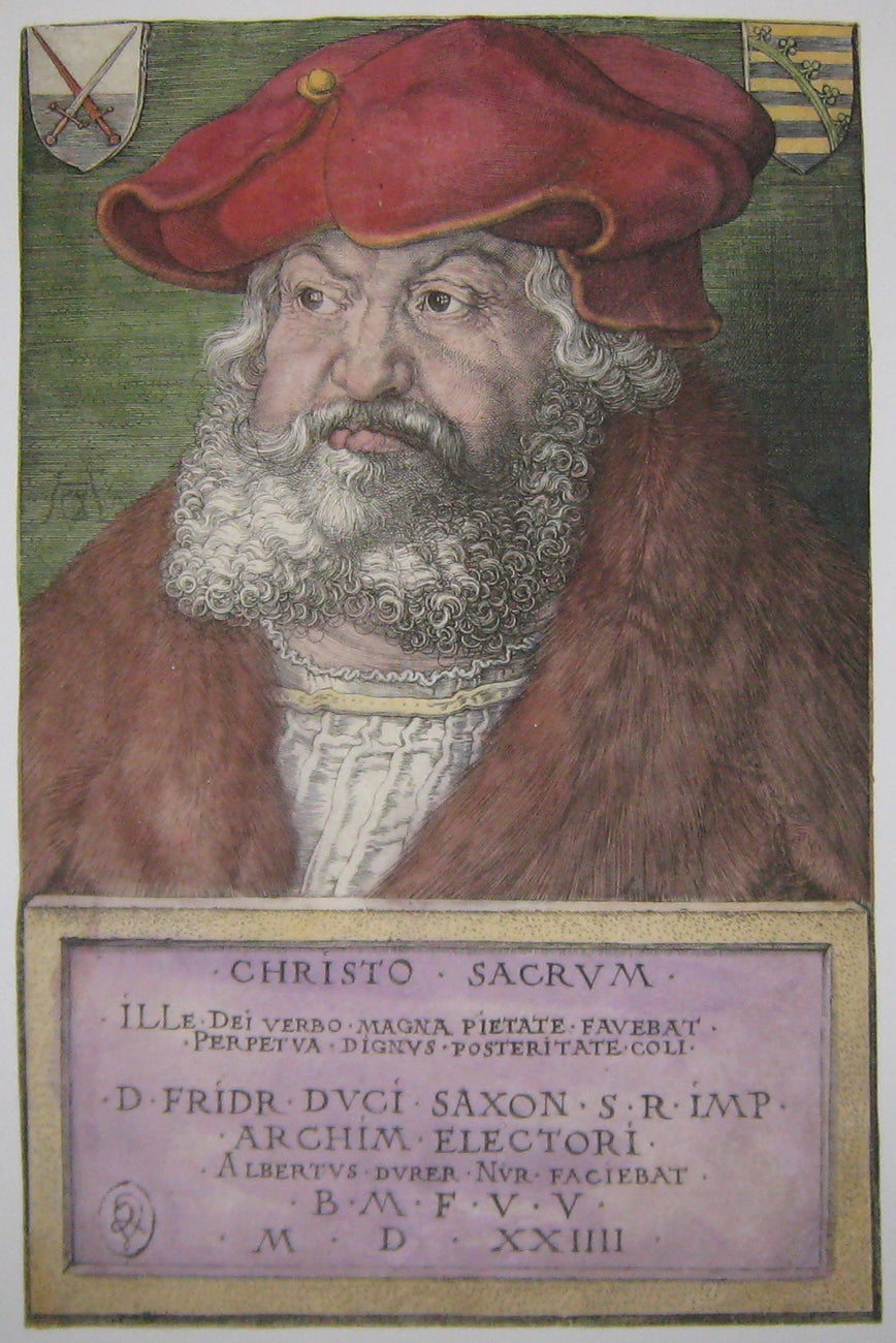 Frédérick, le Sage Electeur de la Saxe.
