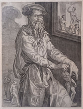 Charger l&#39;image dans la galerie, Autoportrait de Baccio Bandinelli, vers 1545.
