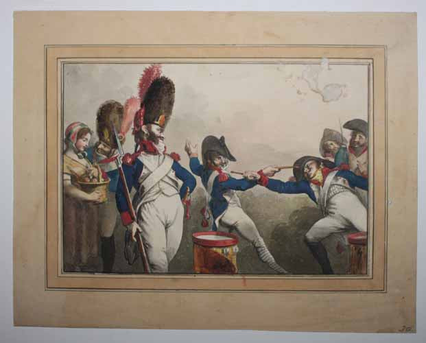 [Militaires s'amusant].