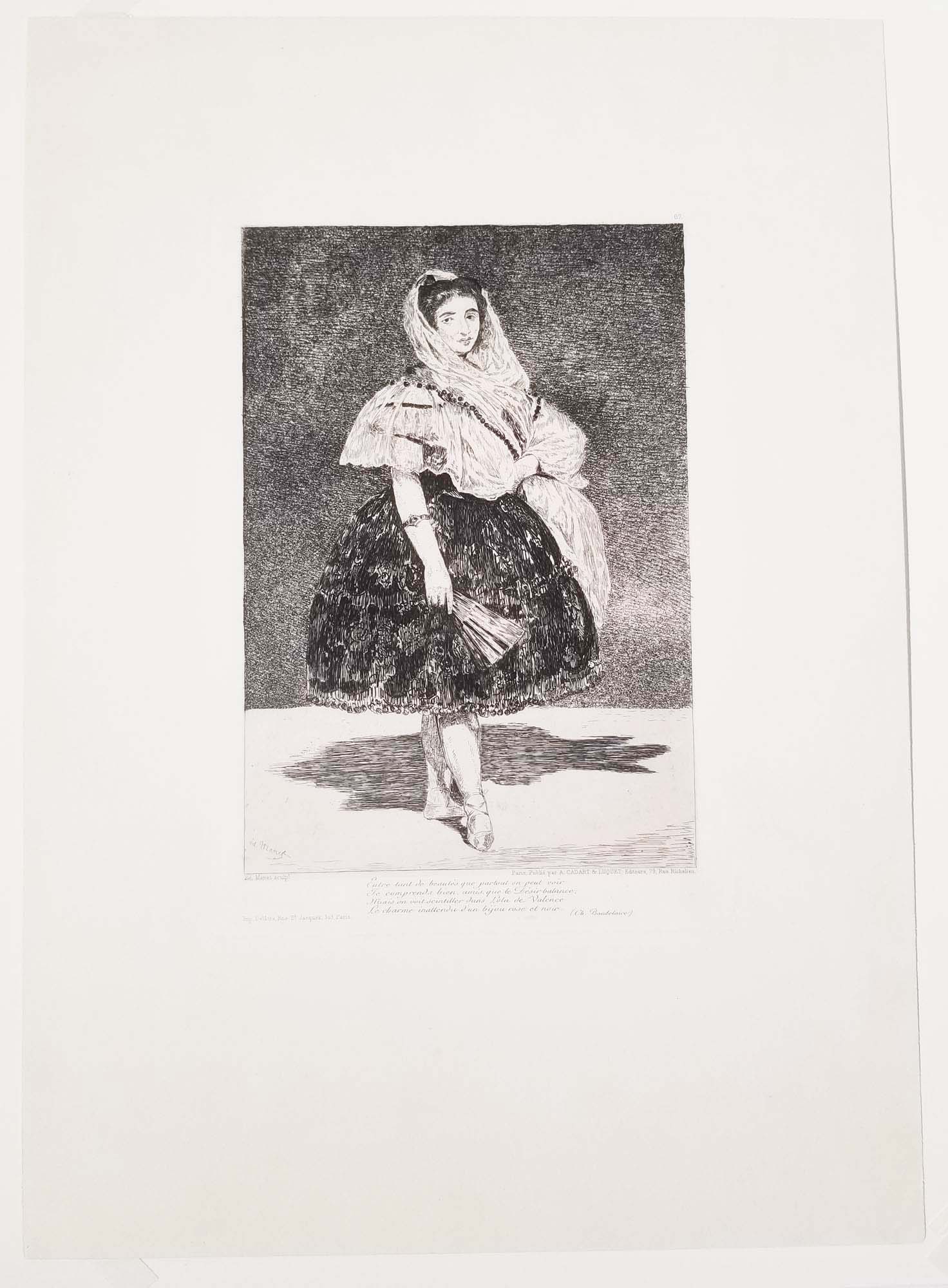 Lola de Valence.  1863.