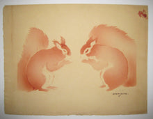Charger l&#39;image dans la galerie, Couple d&#39;écureuils.
