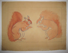 Charger l&#39;image dans la galerie, Couple d&#39;écureuils.
