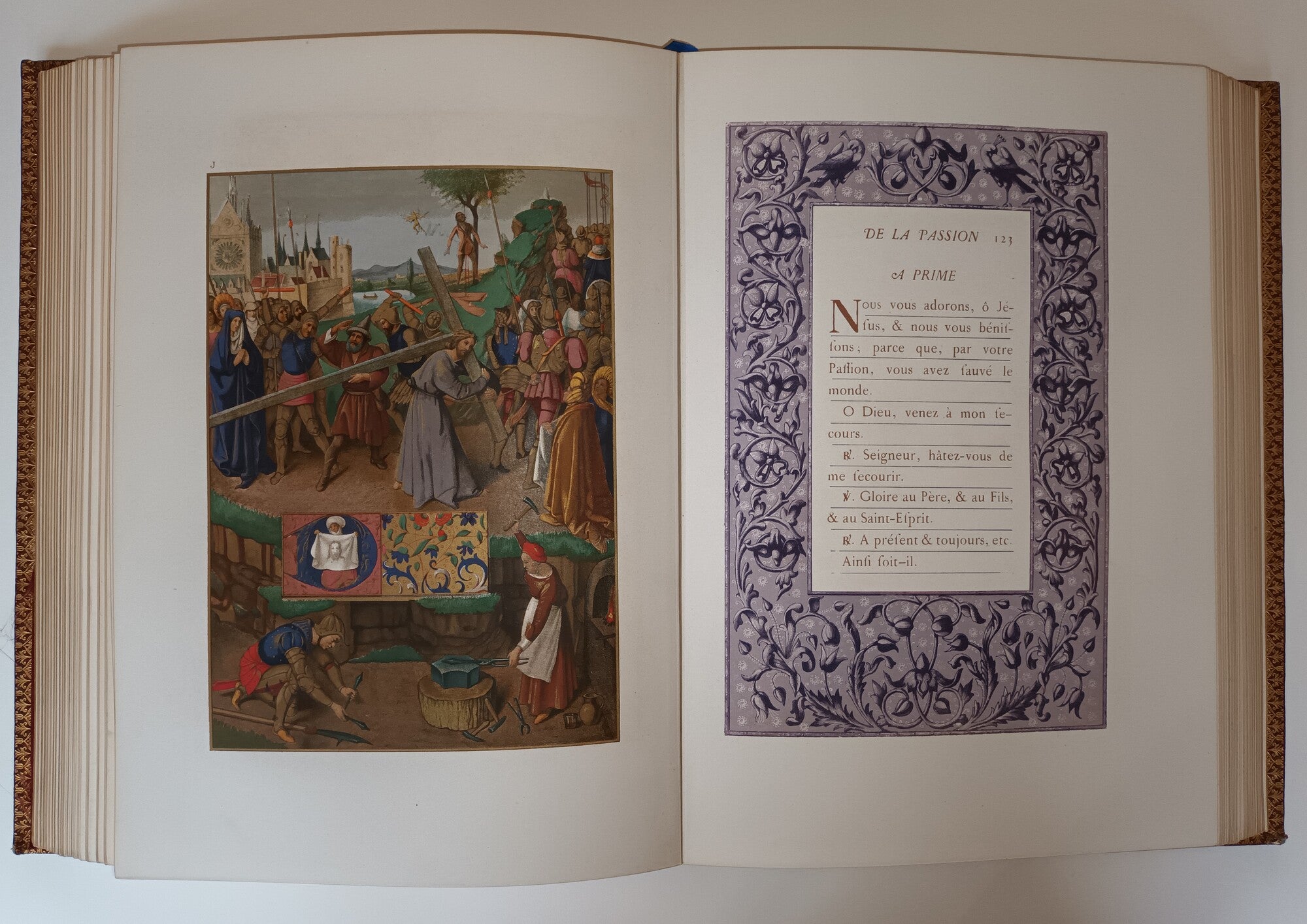 Œuvre de Jehan Foucquet. Heures de Maistre Etienne Chevalier.1866-1867.