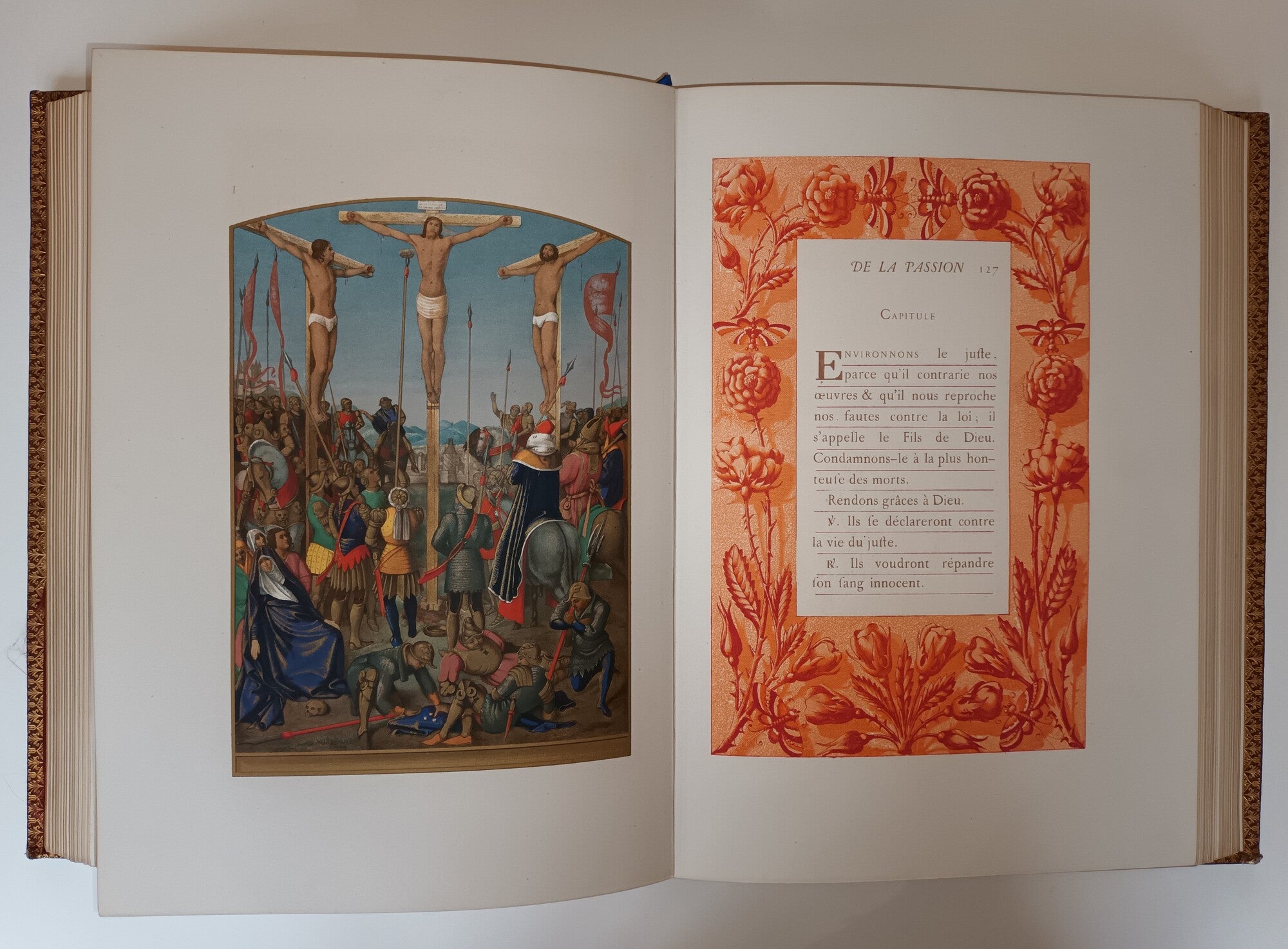 Œuvre de Jehan Foucquet. Heures de Maistre Etienne Chevalier.1866-1867.