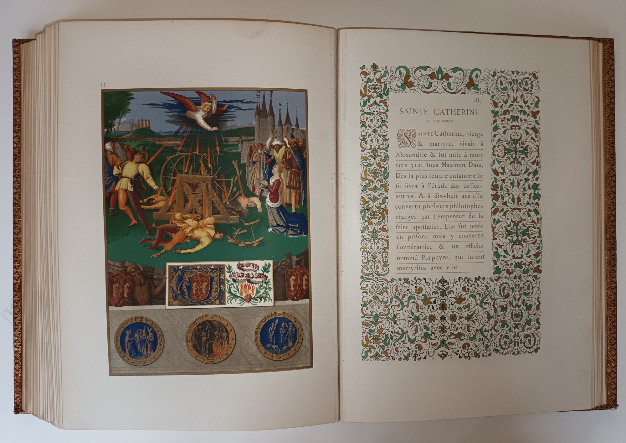 Œuvre de Jehan Foucquet. Heures de Maistre Etienne Chevalier.1866-1867.