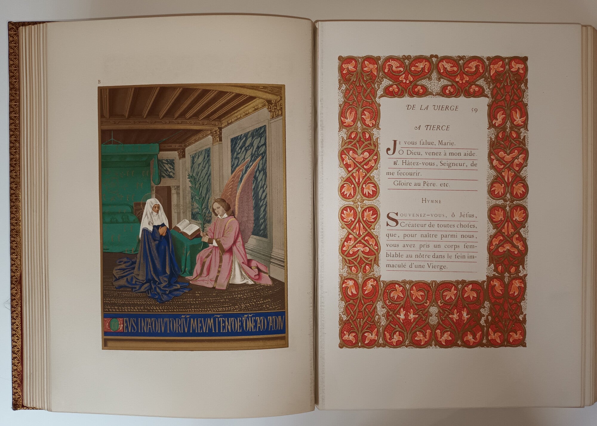 Œuvre de Jehan Foucquet. Heures de Maistre Etienne Chevalier.1866-1867.