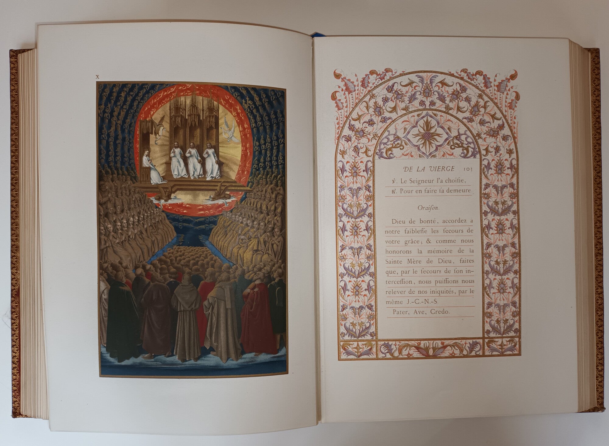 Œuvre de Jehan Foucquet. Heures de Maistre Etienne Chevalier.1866-1867.