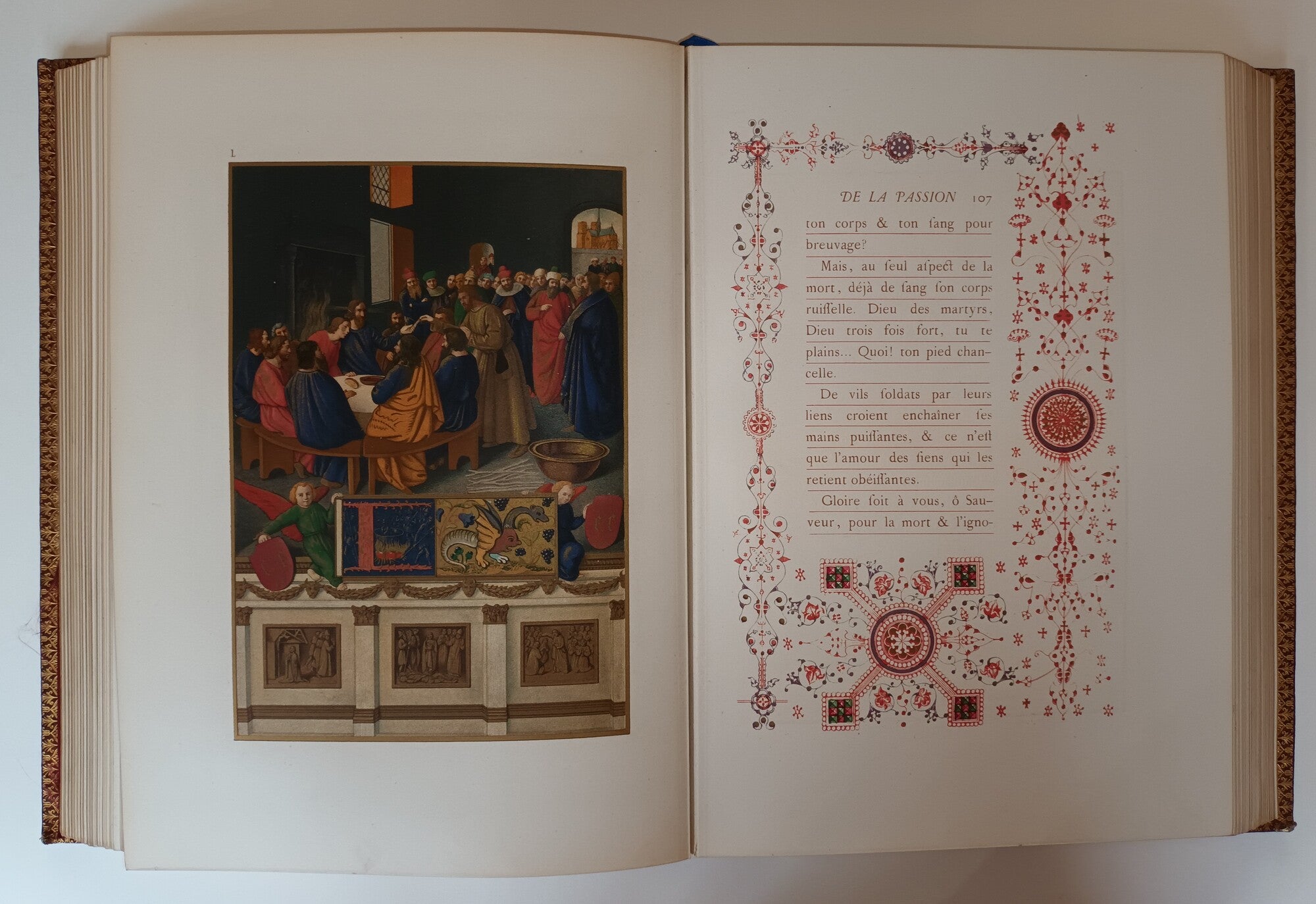 Œuvre de Jehan Foucquet. Heures de Maistre Etienne Chevalier.1866-1867.