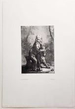 Charger l&#39;image dans la galerie, L&#39;enfant au chien. Le fils du maréchal Gouvion  St Cyr. 1822.
