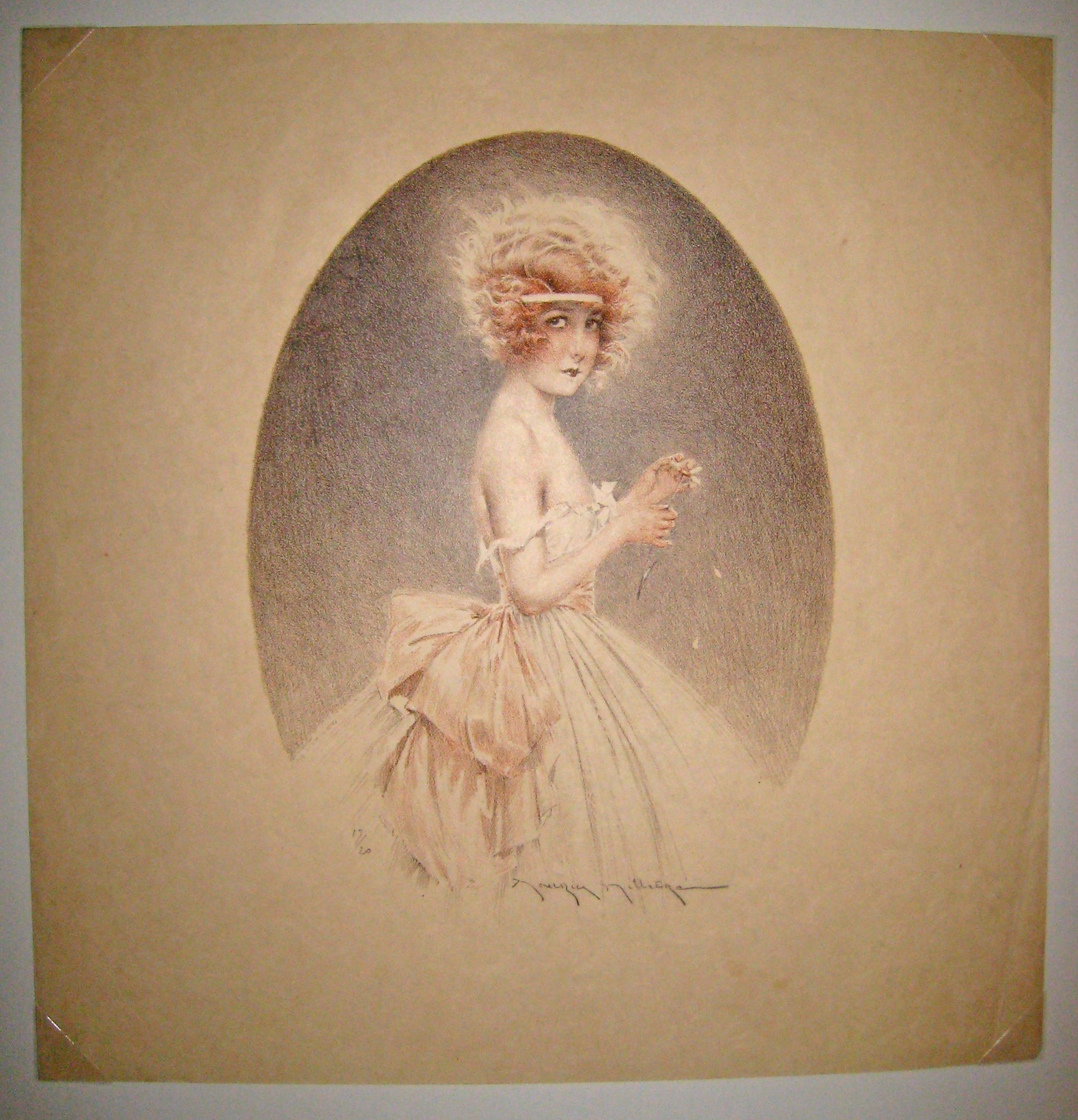 [Jeune fille, de profil]. 