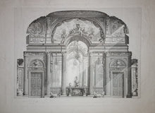 Charger l&#39;image dans la galerie, Plan du grand Salon, rectangulaire [Le grand Salon du Palazzo Serra, anciennement « Spinola », Gênes] 1777.
