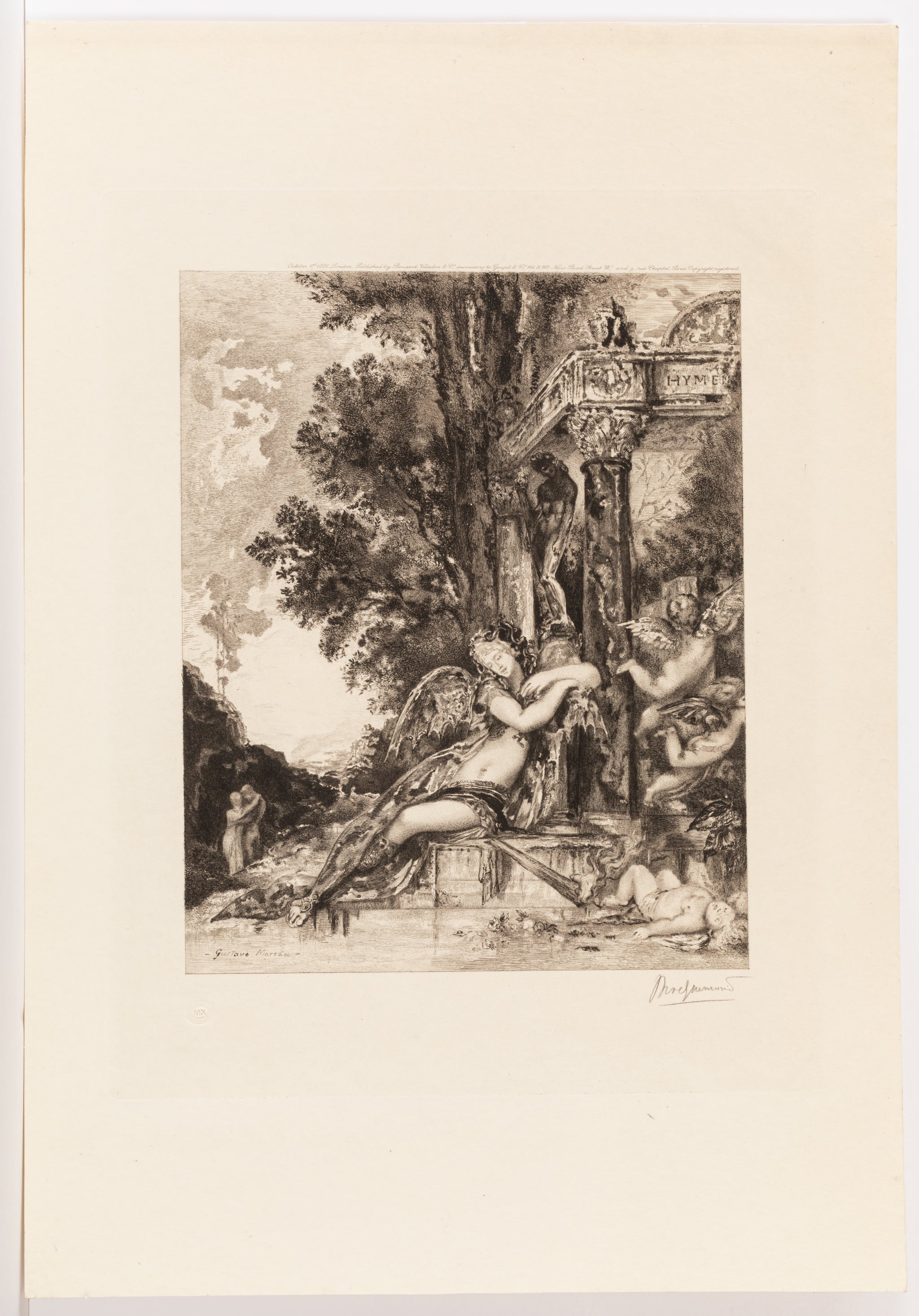 Les six Fables de Jean de la Fontaine.  1886.