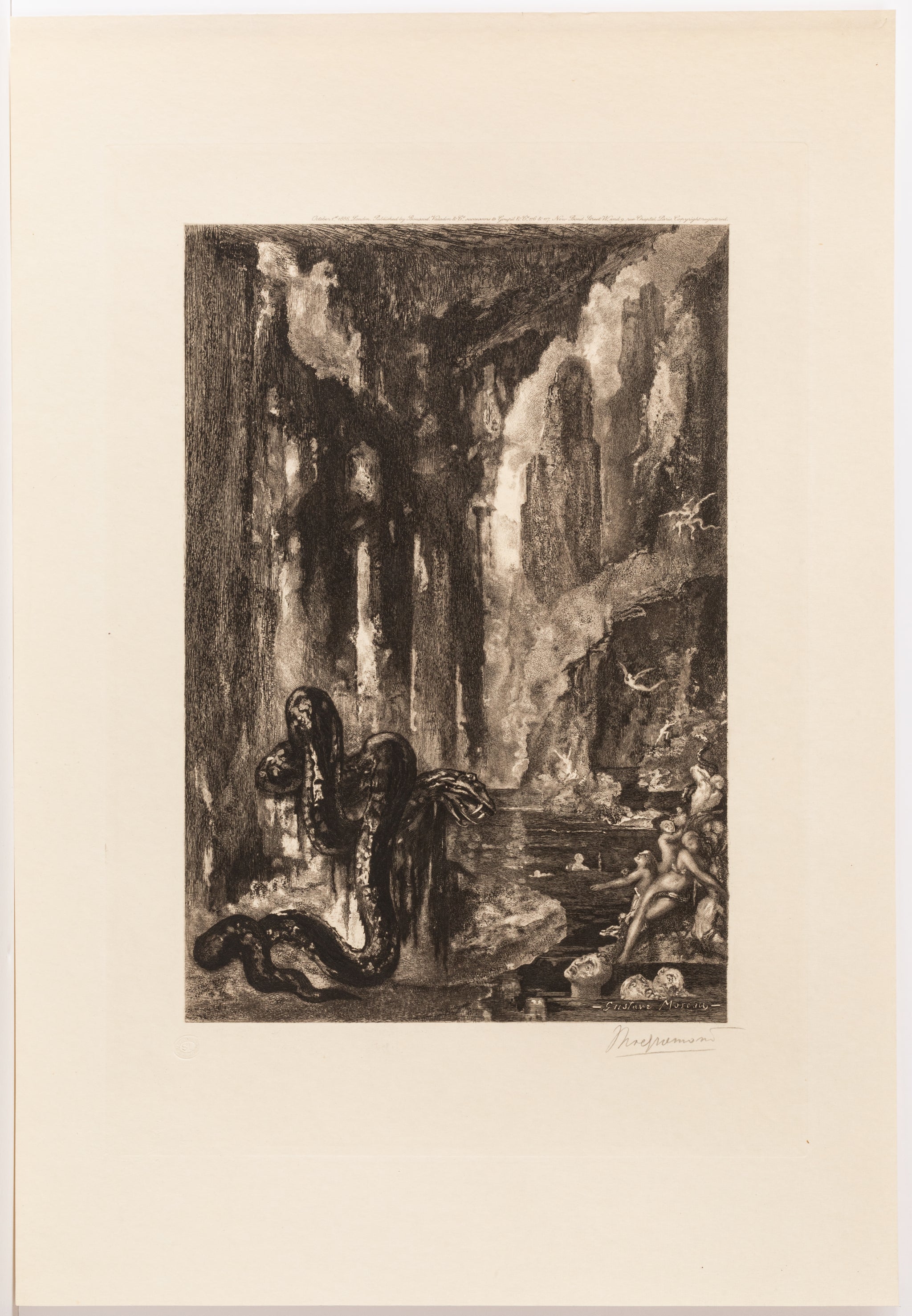 Les six Fables de Jean de la Fontaine.  1886.