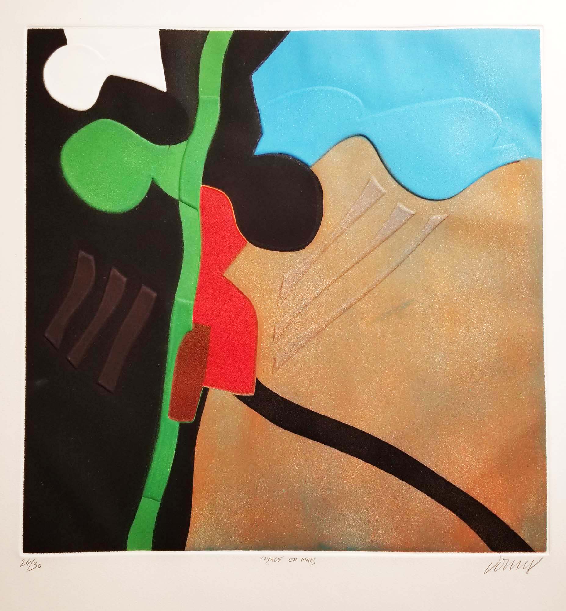 Voyage en Mars. c.1980.