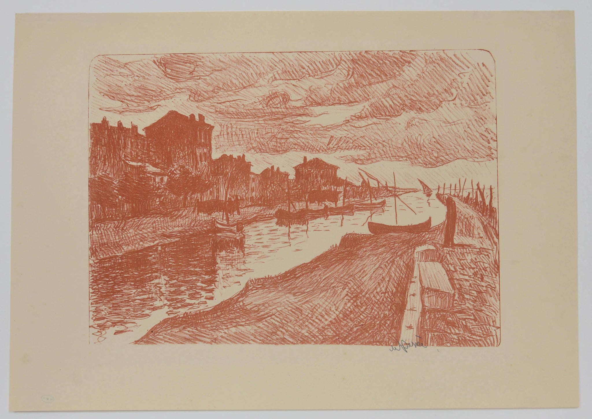 [Bateaux sur le fleuve].