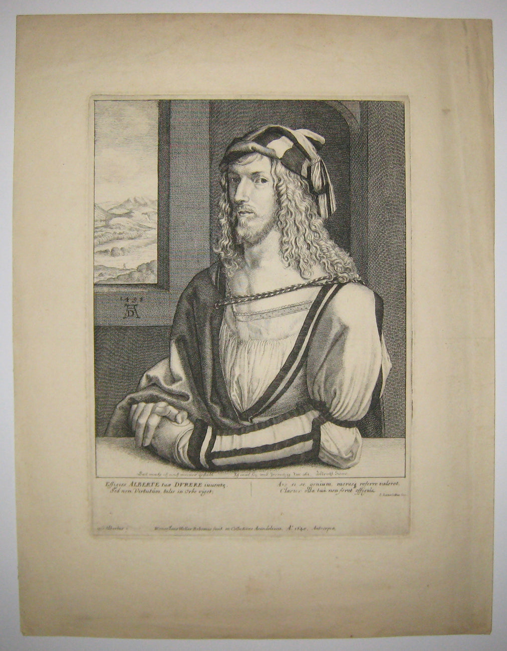 Portrait de Albrecht Dürer. 