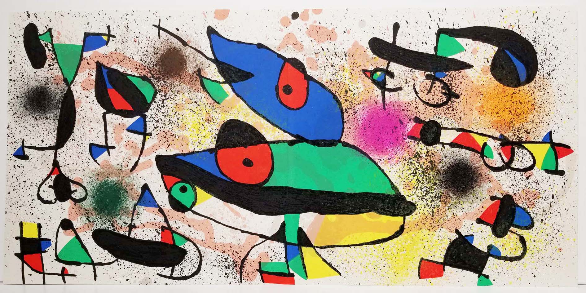 Miro sculptures. 1974.